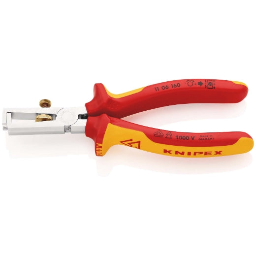 Abisolierzange Knipex VDE verchromt 160 mm