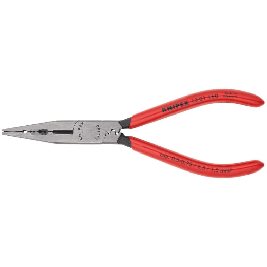 Verdrahtungszange Knipex 160 mm mit Kunststoff-Griff