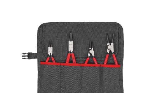 Sicherungsring-Zangen-Set 4-teilig Knipex in Rolltasche