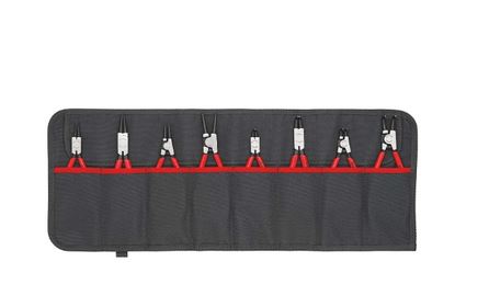 Sicherungsring-Zangen-Set 8-teilig Knipex in Rolltasche