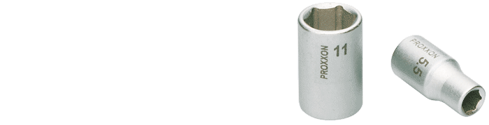 Steckschlüssel-Einsatz 1/4"  (6,3)mm 6-kant