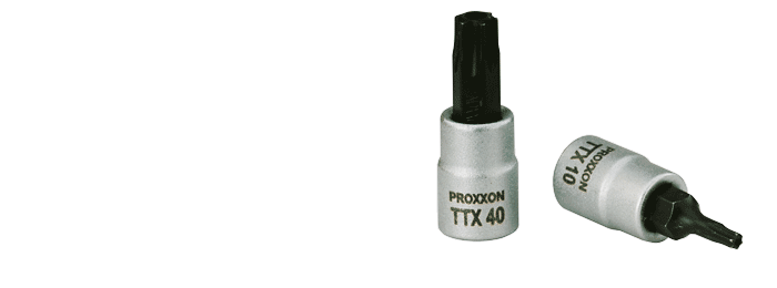 Steckschlüssel-Einsatz 1/4" (6,3)mm 6-kant Innen Torx