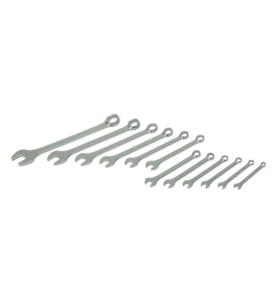 Gabel-Ringschlüssel-Satz 12 teilig 6-22 mm