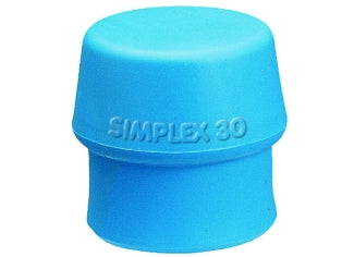 Einsatz für Simplex-Schonhammer  TPE-Soft weich blau