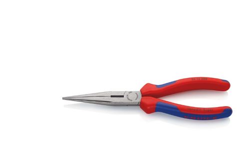 Storchschnabelzange Knipex poliert gerade 200 mm mit Mehrkomponenten-Griff