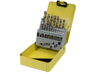 Spiralboher-Satz 1-13 mm 0,5 stg HSS-G