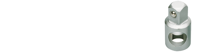 Adapter 3/8''-Innenvierkant auf 1/2''-Außenvierkant