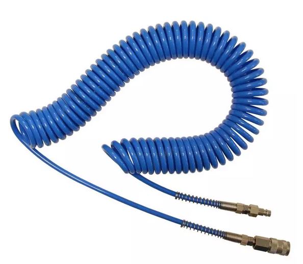 PROFI Spiralschlauch-Set Ø 6,5x10 mm, 10 m PU, max. 11 bar