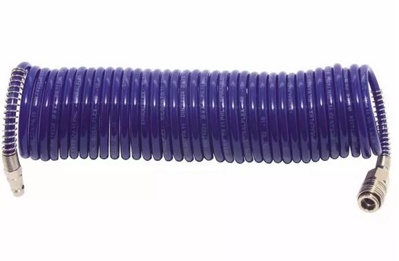 Spiralschlauch-Set Ø 6x8 mm, 10 m, RILSAN, max. 10 bar