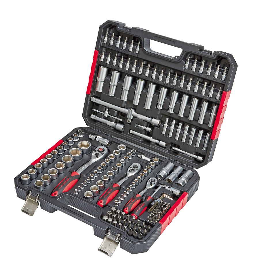 HM Steckschlüsselsatz 181-teilig  1/4-3/8-1/2"