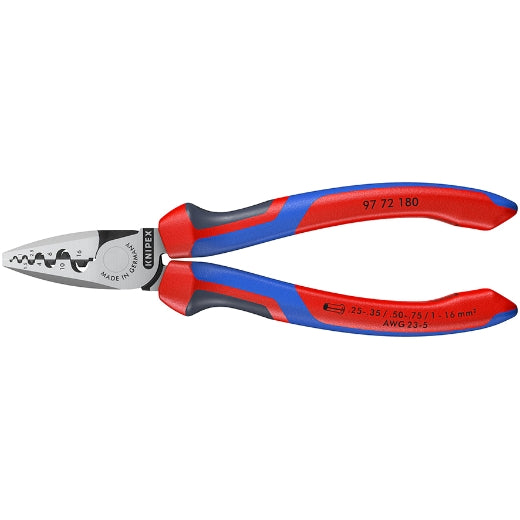 Aderendhülsenzange Knipex 180 mm 0,25 -16 mm²