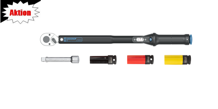 Drehmomentschlüssel TORCOFLEX 40-200 Nm UK Set 1/2" AKTION (bis 31.12.2025)