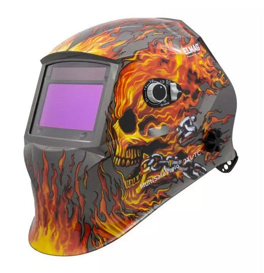 Automatik-Kopfschweißschirm, 2XL-TC Design 'ART'