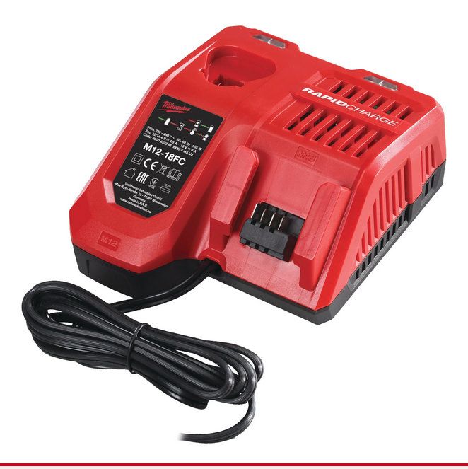 Milwaukee M12-18 FC Akku-Schnellladegerät