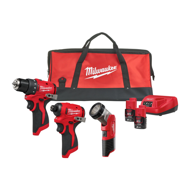 Milwaukee M12 BLPP3A-202B FUEL PACK 4933499694
