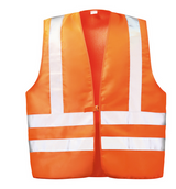 WICA-TEX® Textil-Warnweste mit Schulterreflex